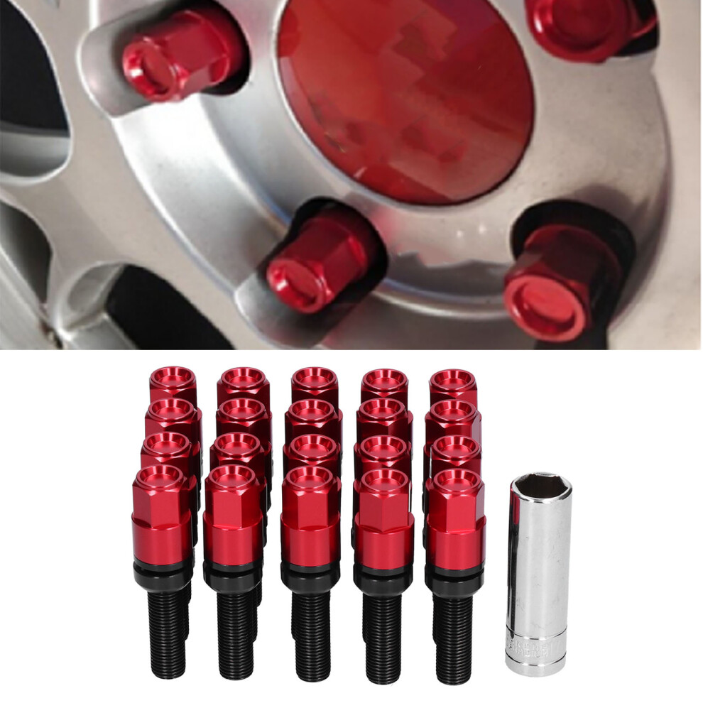 20 Stã¼Ck Verlã¤Ngerte Radschrauben M14 X 1,5 Stahl 8096320987888