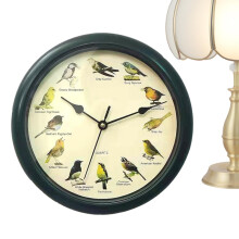 Wall Art Wall Clock, Cuckoo Clock for Wall Art Dynamic Wall Clocks, Quiet Design Outdoor Bird Theme
