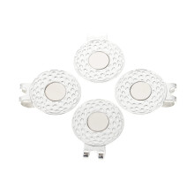 4 Pieces Golf Hat Clips with Ball Markers, Magnetic Golf Ball Markers for Precision Training and Marking, Golf Accessories for Golf Fans and Friends.