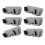 6Pack Multiuse Wall Mounted Glasses Organizer Box Display-Gray 1