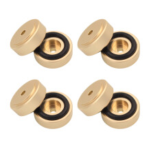 8pcs Metal Antislip Feet for Cutting Board Stable-gold