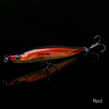 Artificial Sea Bass Bait Minnow GlowintheDark Fishing 3D Practical and