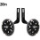 Quiet and Comfortable Kids Bicycle Training Wheels, Durable  Material, Black 5