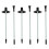 3PCS Golf Flagstick Nylon Fiberglas 2 Abschnitt 2