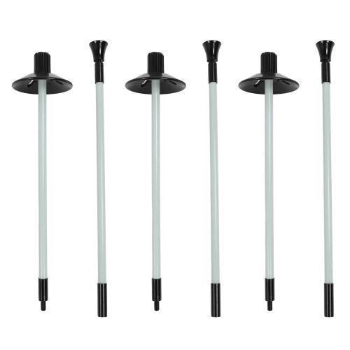 3PCS Golf Flagstick Nylon Fiberglas 2 Abschnitt 1