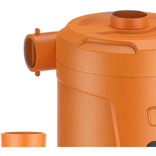 Electric air pump for inflatable cushions and boats, with bubble function. 1