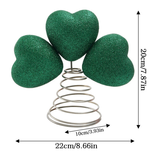 Multipurpose Patricks Day Shamrock Ornament-Sandblasted version 2