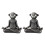 Statues miniatures de singe de jardin, Figurines de méditation 1