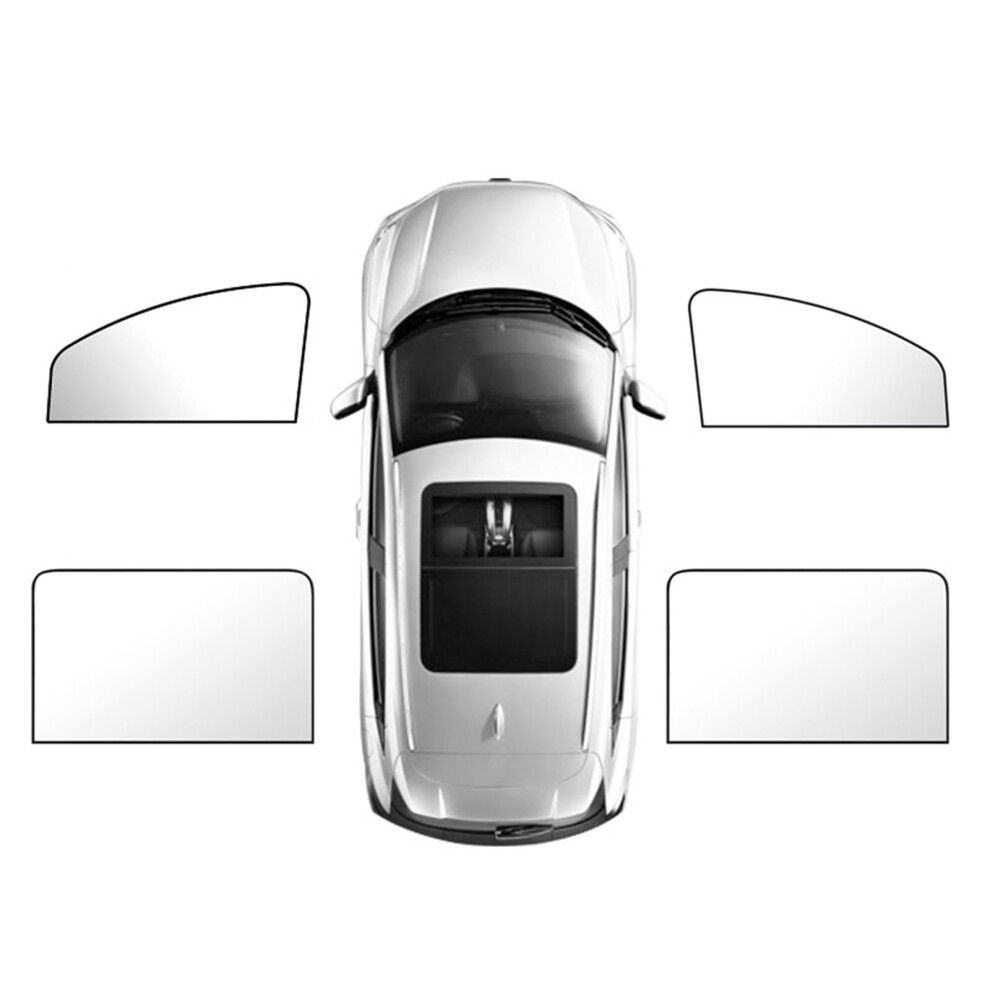 Auto Side Window Sunshade For Ford Focus Mk2 Mk3 Mk4 Magnetic Privacy Heat Reduction Blackout Curtain Blind 9426802111293