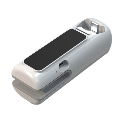 Wireless Vacuum Sealer Machine with Cutter Bottle Opener-White