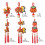 Multi Purpose Cloth Holiday Hanging-Two in a row will br 4