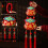 Multi Purpose Cloth Holiday Hanging-Two in a row will br 5