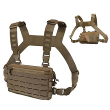 Men's Chest Bag with QuickRelease Buckle, Adjustable Straps for Outdoor