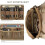 Men's Chest Bag with QuickRelease Buckle, Adjustable Straps for Outdoor 5