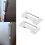Refrigerator Handles Comfortable Grip Simple Installation-2pc 2