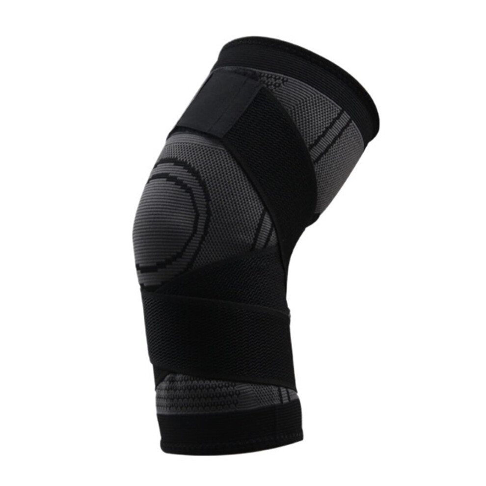 Knee Pads, Knee Pads, Knee Compression Cuff with Straps for Knees When Running and Lifting Weights, Knee Pads, Volleyball (Black, 3XL), black, XXXL-image-OPC-PNXKKYY-NEW