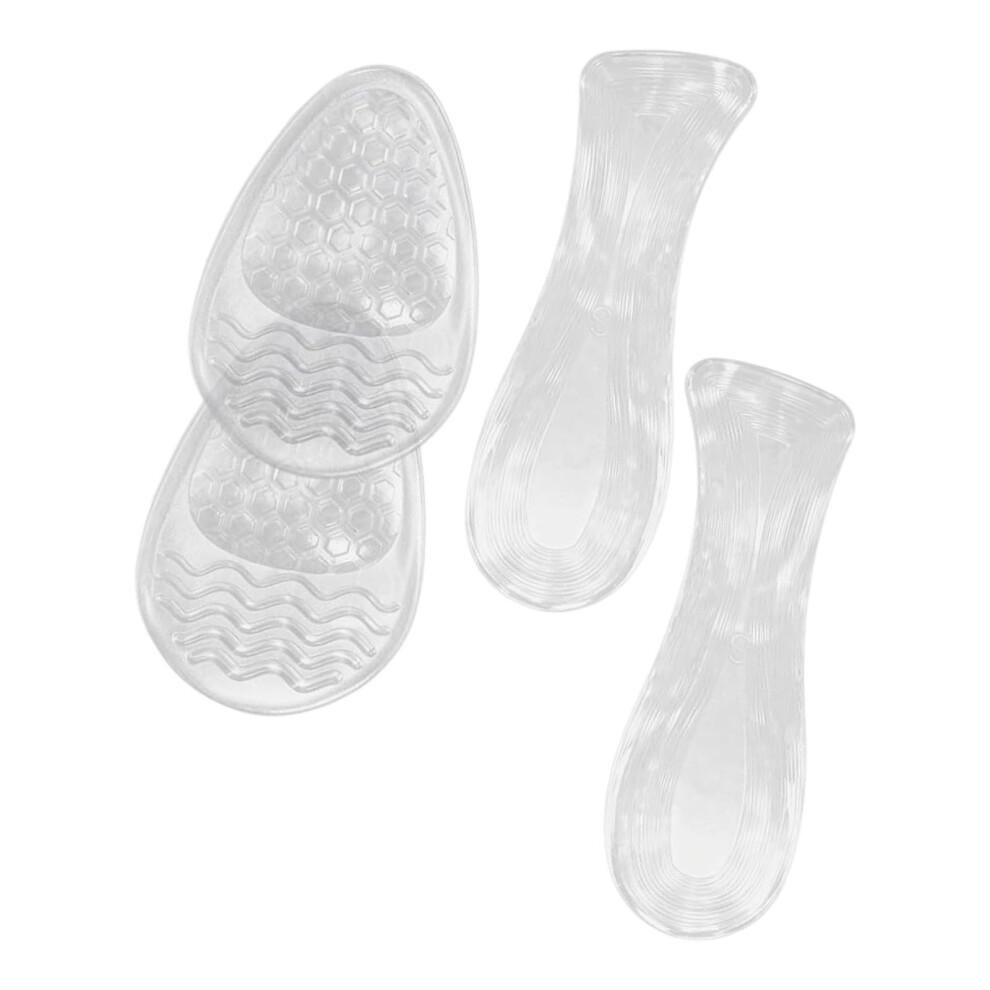 Comfort Gel Heel Cushions Adhesive Nonslip Inserts For Shoe-L