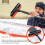Ice Scraper, Snow Brush, Car Snow Scraper Set, Folding Shovel with Large Capacity 2