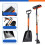 Ice Scraper, Snow Brush, Car Snow Scraper Set, Folding Shovel with Large Capacity 4