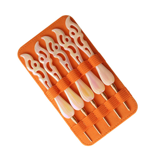 Elegant Acrylic European Crochet Hook Large Handle for