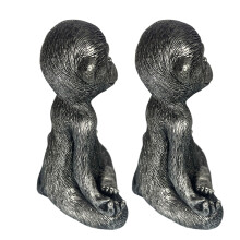 Gartendekorationen, Statuen, Meditationen, Affenfiguren,