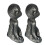 Gartendekorationen, Statuen, Meditationen, Affenfiguren, 1