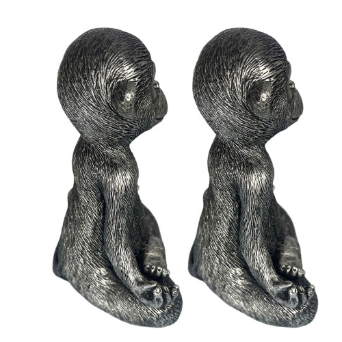 Gartendekorationen, Statuen, Meditationen, Affenfiguren,