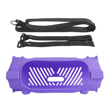 Shockproof silicone protective case for speakers, protects against accidental drops and external impacts