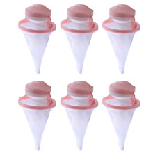 Floating Laundry Filter Ball Hair Catcher Lint Remover for-Pink