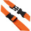 Swimming Trainer Strap Float Belt Plastic Orange 5
