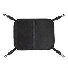 Paddleboarding equipment organizer, practical PVC mesh storage bag with secure buckle fastening