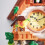 Cuckoo Clock for Wall, Traditional Forest Resin Bird Clock with Timer Function 4