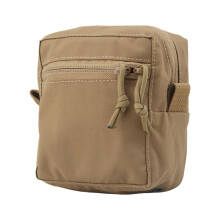 Molles Pouches Tactical Phone Pouch Outdoor Molles Pouches Small Storage Bag Hunting Pouch Utility Bag for Camping and Hiking Brown