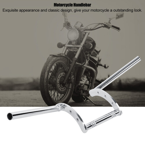 Τιμόνι Dragbar για Custom Μοτοσικλέτα, Z-Bar Early Chopper Styling με Ανθεκτική Ατσάλινη Κατασκευή, 1