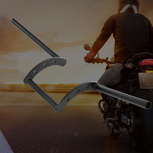 Τιμόνι Dragbar για Custom Μοτοσικλέτα, Z-Bar Early Chopper Styling με Ανθεκτική Ατσάλινη Κατασκευή, 2