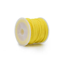 Flat Braided Cord Faux Suede Velvet Leather Rope Handmade Thread Cord for Jewelry Bracelet Necklace Keychain DIY Jewelry 17