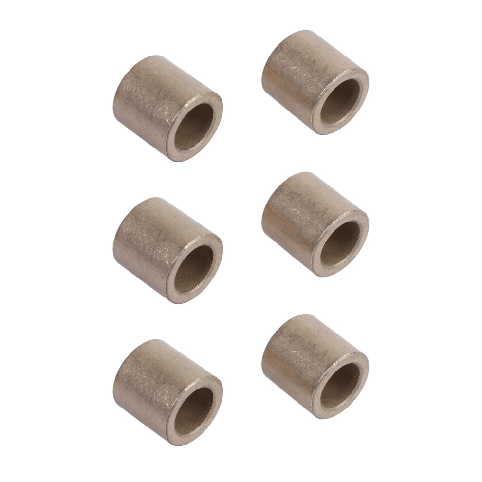 6 Pieces Of Oil-Immersed Sintered Bronze Bushing Bearing Sleeve 8X12x12mm 4713905327337