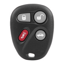 Telecomando di ricambio per apertura senza chiave 4 Cadillac Buick, guscio per telecomando con design impermeabile migliorato, alloggiamento in