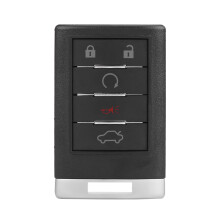 Controle remoto de entrada sem chave de substituição com chip de segurança para modelos Cadillac CTS 2008-2013 DTS SRX STS. Requer programação