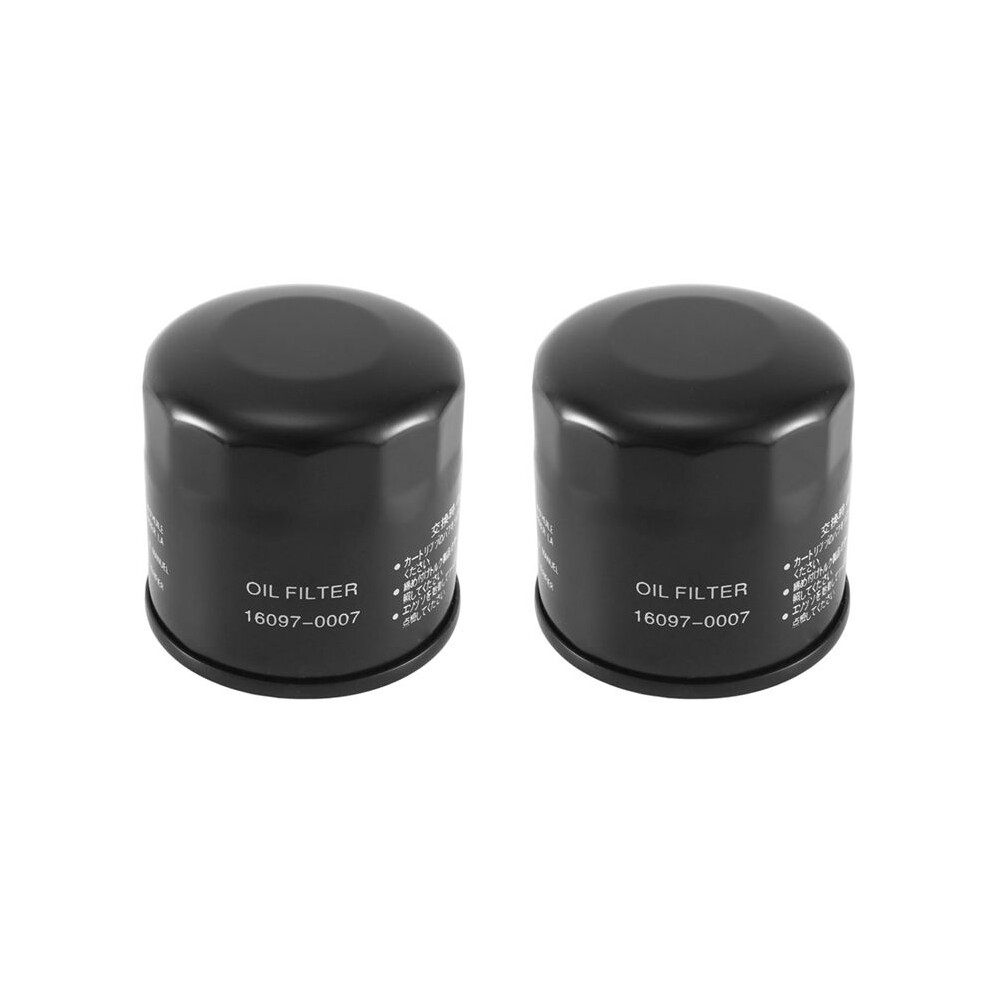 2X 16097-0007 Oil Filter Oil Filter Motorcycle Repair Parts For Kawasaki Honda 4712945041890