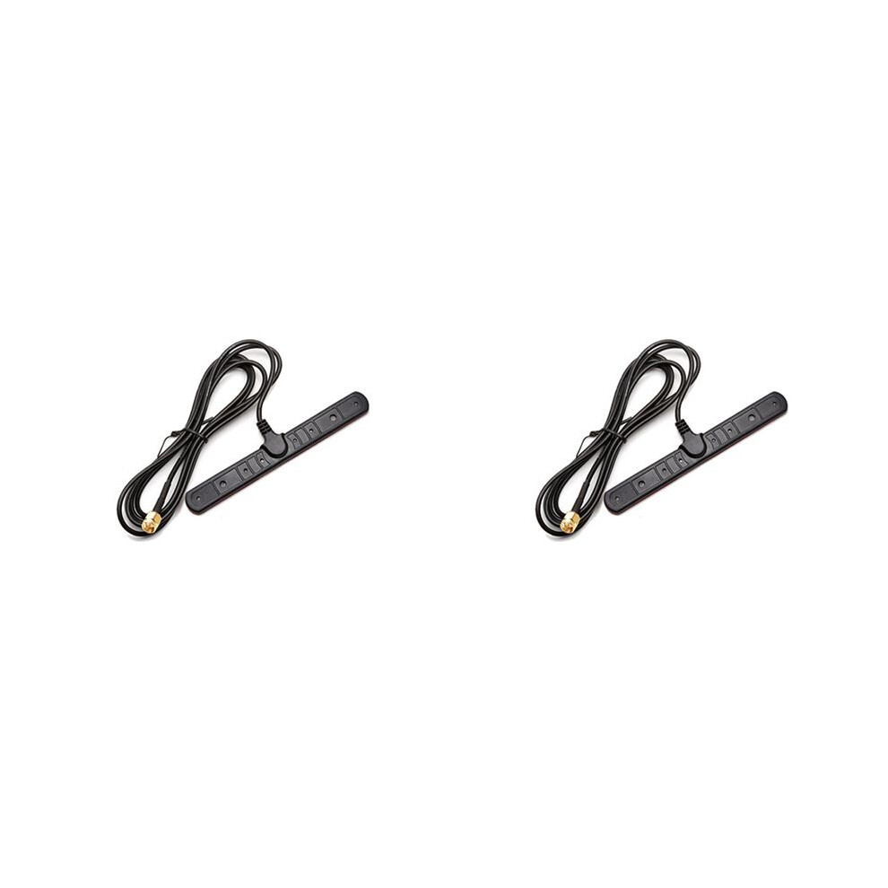 2X 4G Full-Band Patch Antenna 5Dbi Mobile Phone Car Omni Signal Booster Wcdma Dtu Gsm Gprs Network Amplifier Sma Male 4712681733080
