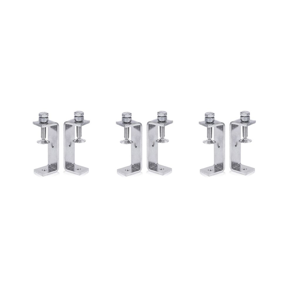 Metal Clamp Heavy Duty Clamp C Clamp Woodworking Clamp With Wide Jaw Openings (85Mm), 6Pcs 4713140958334