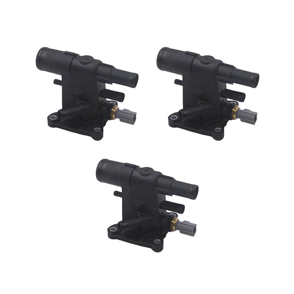 3X 31316348 31422105 Engine Adapter Thermostat Housing Assembly For Volvo S60 V60 Xc60 S80l 4711955925145