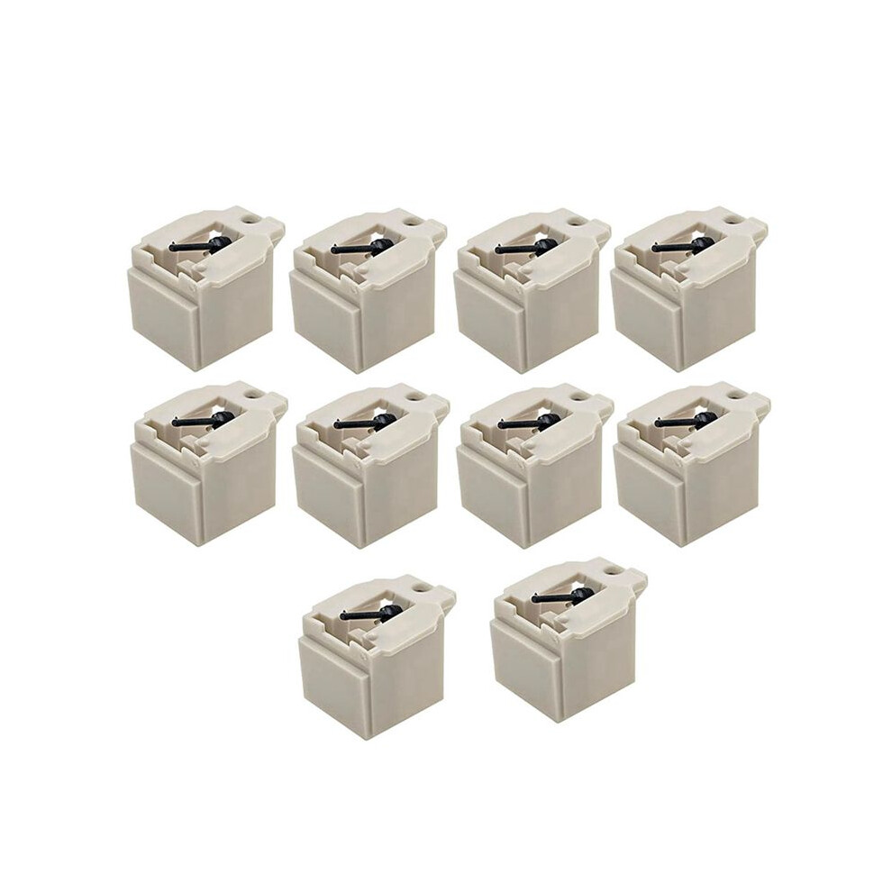 10Pcs At3600l Diamond Record Player Needles Replacement Stylus For Audio-Technica At-Lp60/Pl300 Vinyl Turntable Player 4712974558758