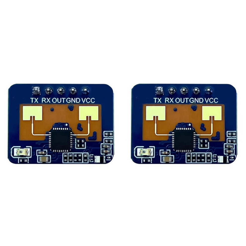 2X 24G Body Presence Sensor Module Ld2410c Millimeter Wave Radar Contactless Smart Multifunction Convenience Sensor,A 6132555174975