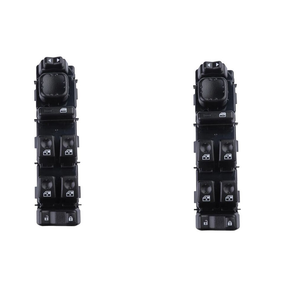 2X 15883323 Master Power Electric Window Switch For Chevrolet Tahoe Silverado For Gmc Sierra Yukon For Cadillac Escalade 4712880688136