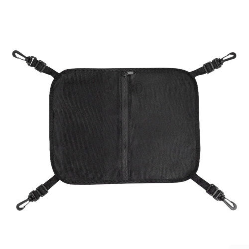 Practical storage bag for paddleboarding, securely attached PVC mesh storage bag for all your needs.
