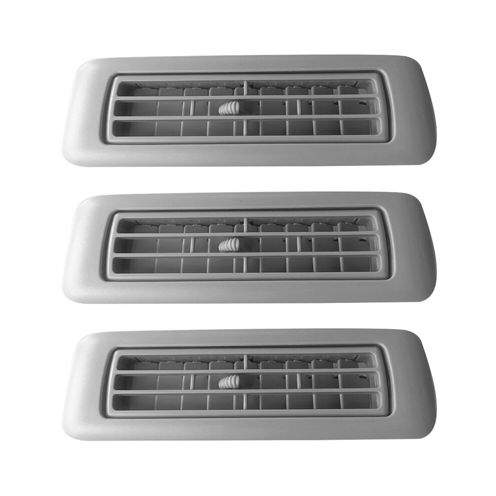 3X Roof Rear Air A/C Vent Grille 63601-48011-E0 For Toyota Highlander 2007-2014 Side Air Outlet Nozzle 6360148011 Grey 6131627732440