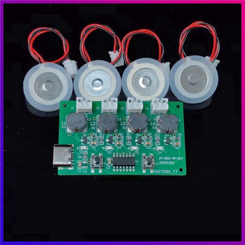 4X Four-Spray Humidifier Module Humidifier Control Board Atomizer Driver Board Four-Spray Humidifier Module,Set C 2