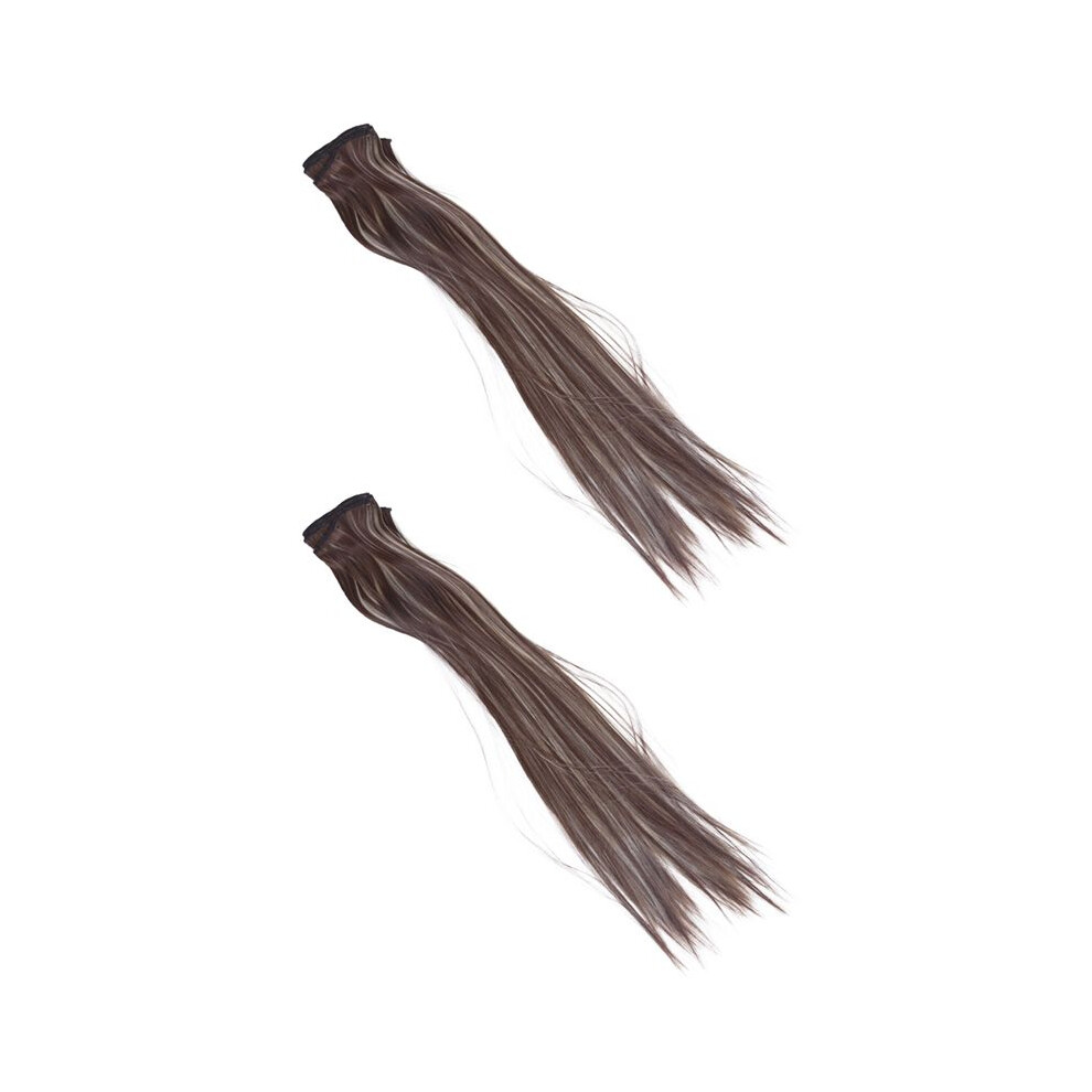Women Human Hair Clip in Hair Extensions 14pcs 70g 20inch Camel-Brown + Gold-Brown